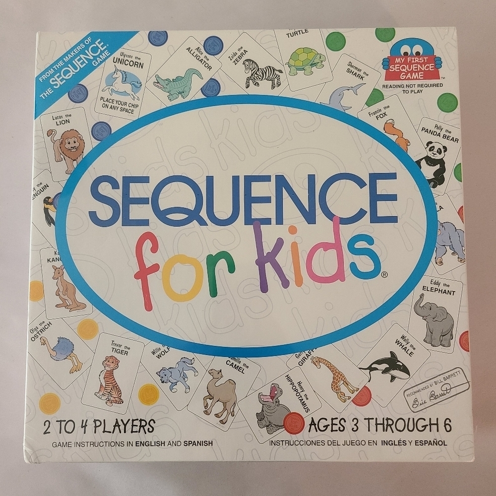Sequence for Kids game, new in original shrink wrap!